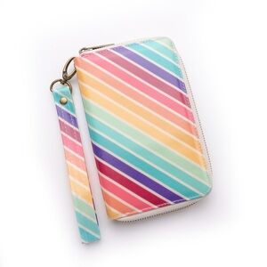 Wander Wallets Rainbow Wristlet